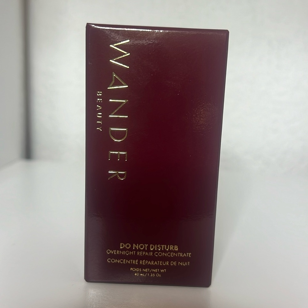Wander Do Not Disturb Overnight Repair Concentrate NIB